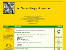 Tablet Screenshot of norumbega.net